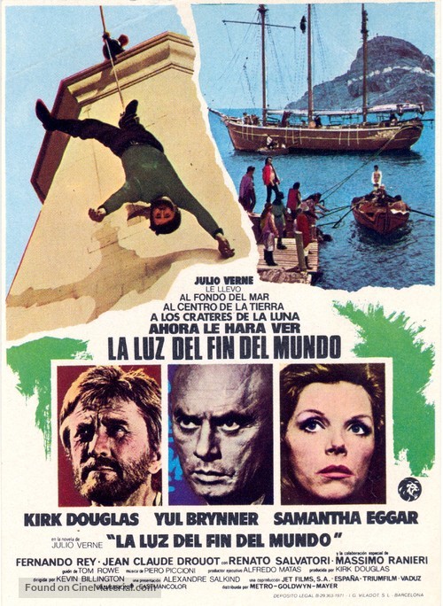 The Light at the Edge of the World - Spanish Movie Poster