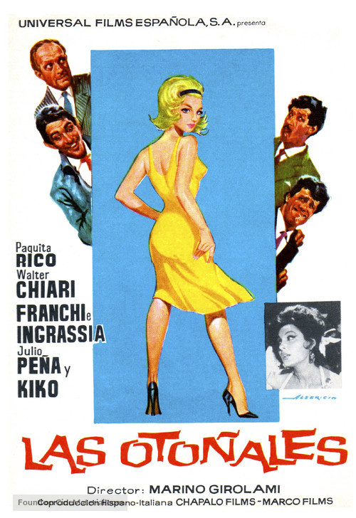 Le tardone - Spanish Movie Poster