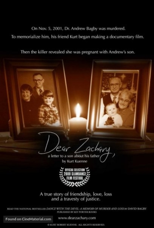 Dear Zachary: A Letter to a Son About His Father - Movie Poster