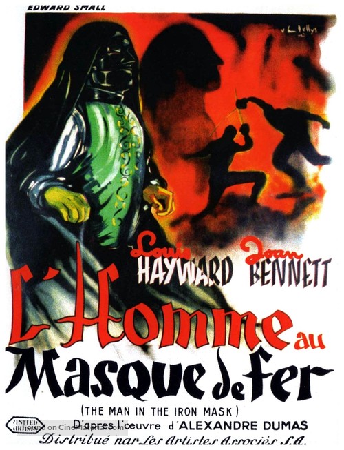 The Man in the Iron Mask - French Movie Poster