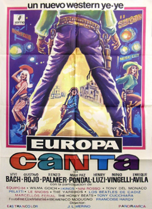 Europa canta - Italian Movie Poster