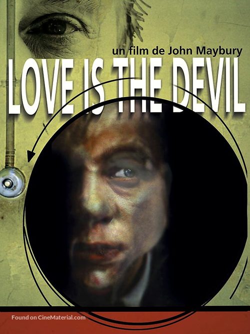 Love Is the Devil: Study for a Portrait of Francis Bacon - French Movie Poster