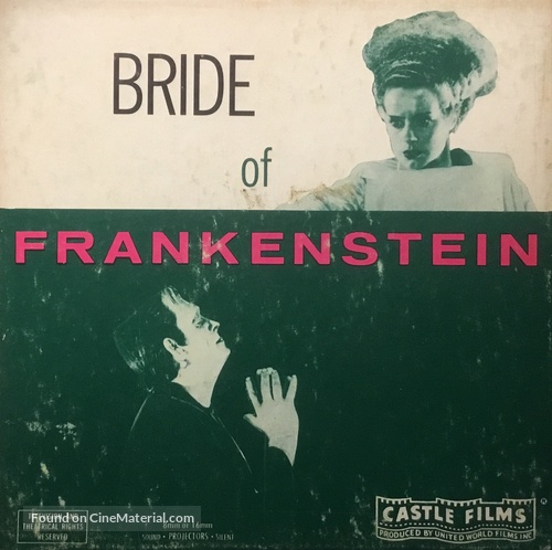 Bride of Frankenstein - Movie Cover