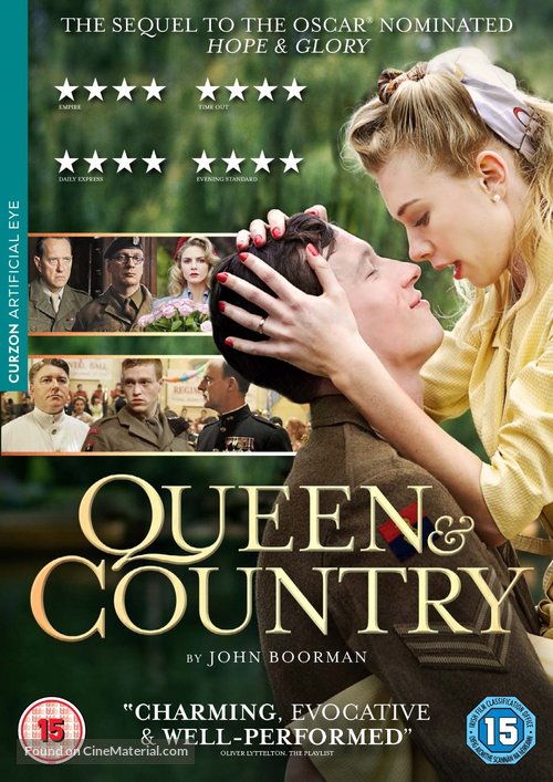 Queen and Country - British DVD movie cover