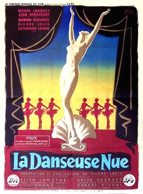 La danseuse nue - French Movie Poster