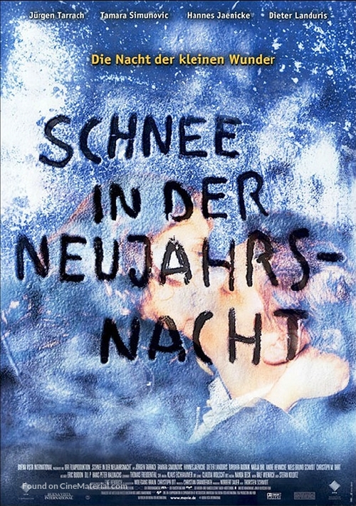 Schnee in der Neujahrsnacht - German Movie Poster