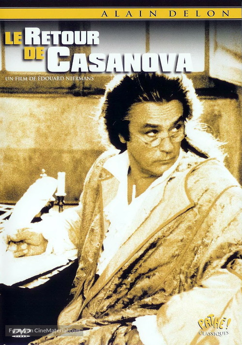 Le retour de Casanova - French DVD movie cover