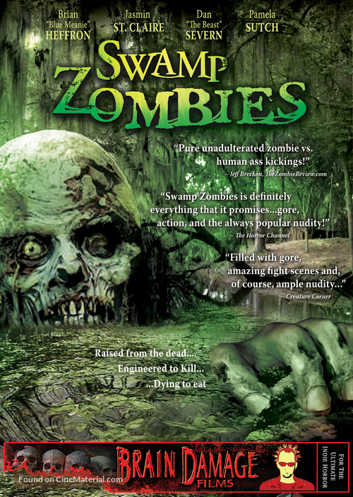 Swamp Zombies!!! - DVD movie cover