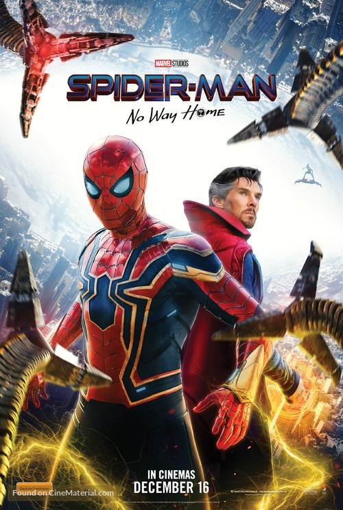 Spider-Man: No Way Home - Australian Movie Poster