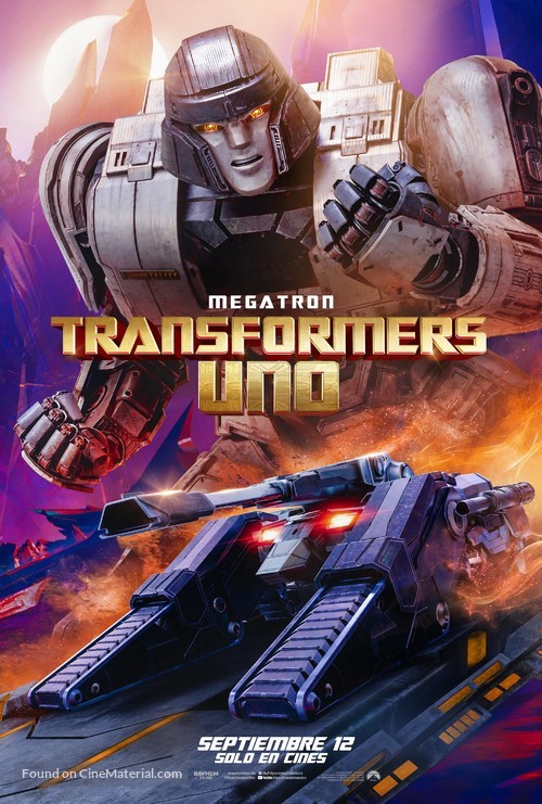 Transformers One - Mexican Movie Poster