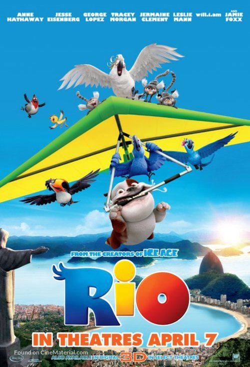 Rio - Singaporean Movie Poster