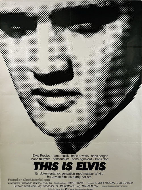 This Is Elvis - Danish Movie Poster