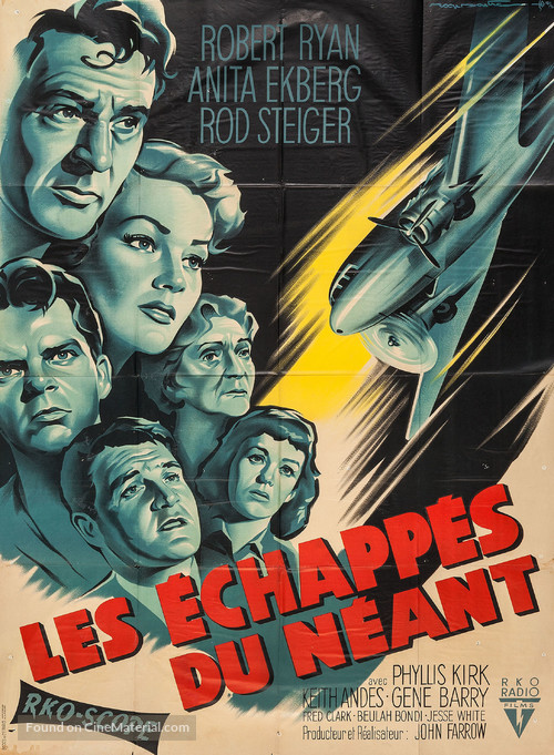 Back from Eternity - French Movie Poster