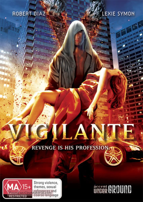 Vigilante - Australian DVD movie cover