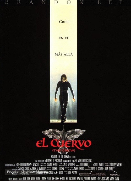 The Crow - Spanish Movie Poster
