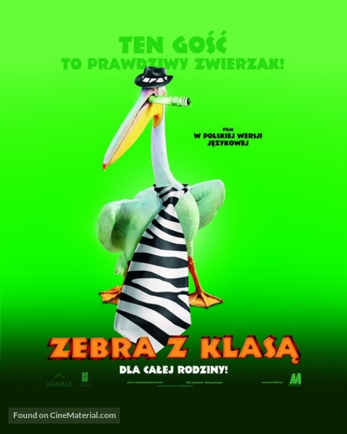 Racing Stripes - Polish Movie Poster