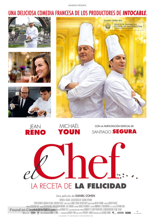 Comme un chef - Spanish Movie Poster