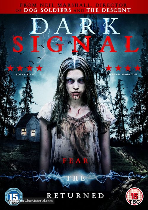 Dark Signal - British DVD movie cover