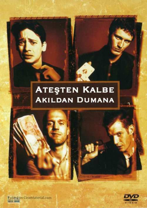 Lock Stock And Two Smoking Barrels - Turkish DVD movie cover