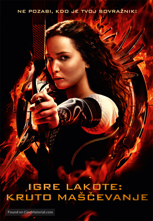 The Hunger Games: Catching Fire - Slovenian Movie Poster