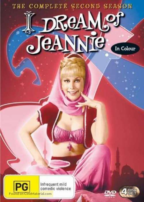 &quot;I Dream of Jeannie&quot; - Australian DVD movie cover