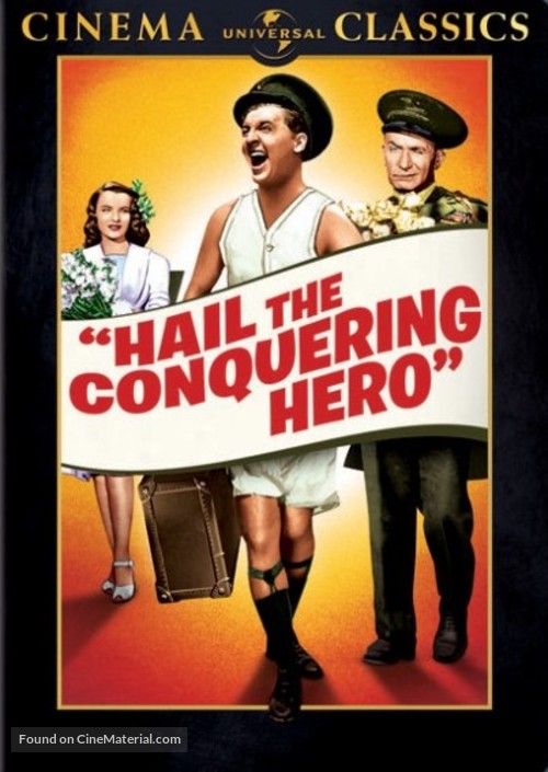 Hail the Conquering Hero - DVD movie cover