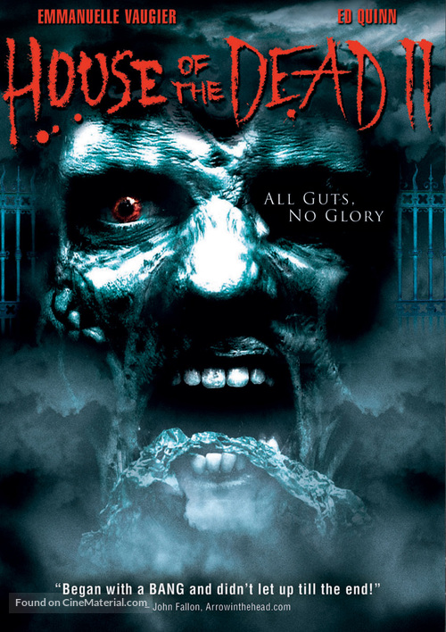 House Of The Dead 2 - DVD movie cover