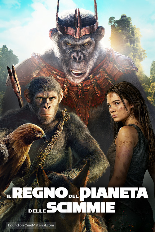 Kingdom of the Planet of the Apes - Italian Video on demand movie cover