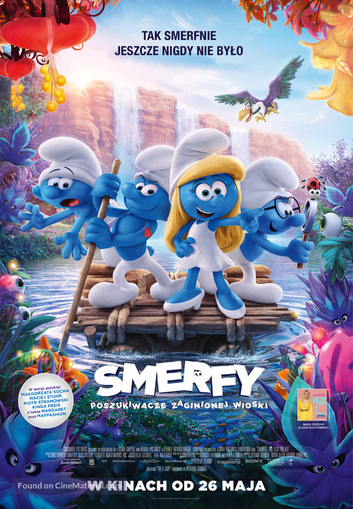 Smurfs: The Lost Village - Polish Movie Poster