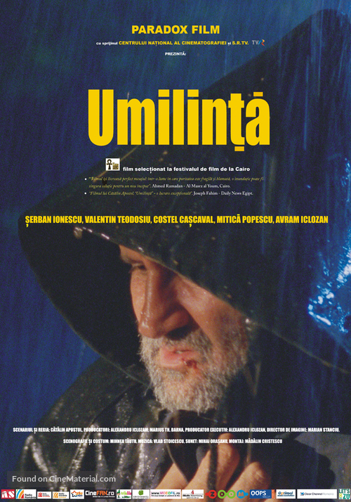 Umilinta - Romanian Movie Poster