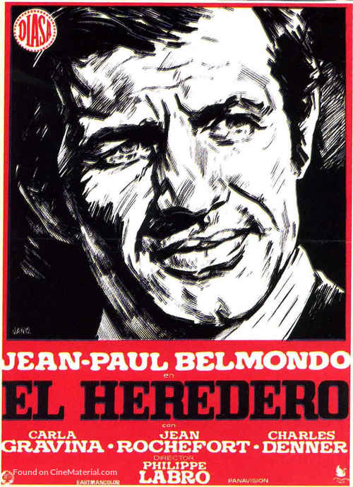 L&#039;h&eacute;ritier - Spanish Movie Poster