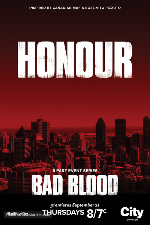 &quot;Bad Blood&quot; - Canadian Movie Poster