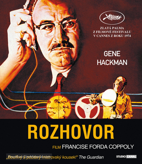 The Conversation - Czech Blu-Ray movie cover