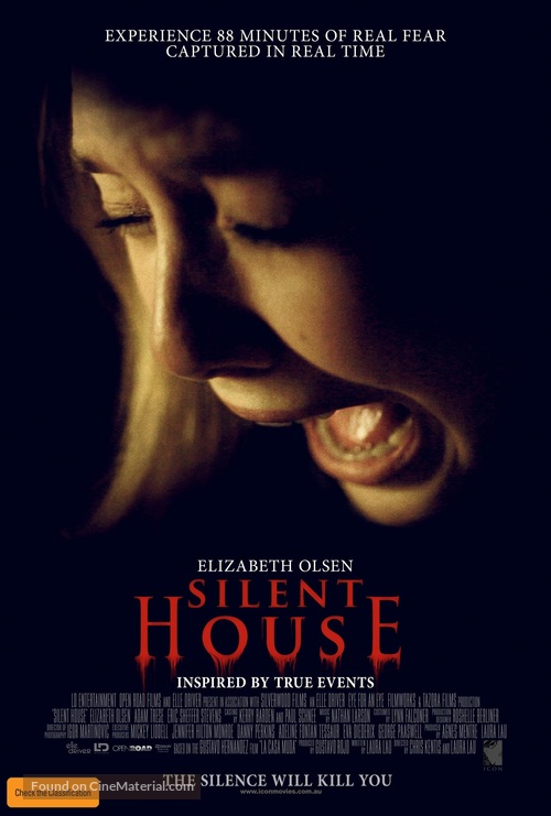 Silent House - Australian Movie Poster
