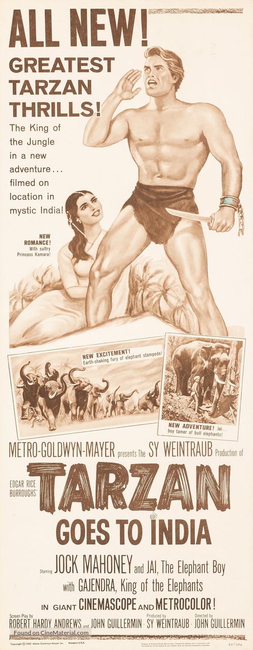 Tarzan Goes to India - Movie Poster