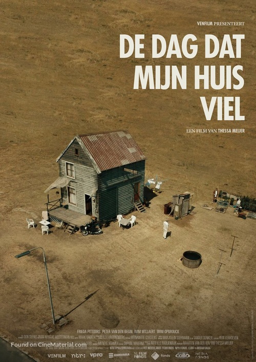 De dag dat mijn huis viel - Dutch Movie Poster