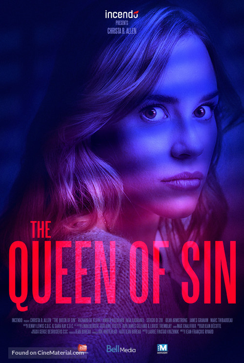 The Queen of Sin - Canadian Movie Poster