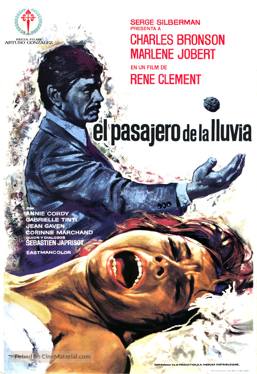 Le passager de la pluie - Spanish Movie Poster