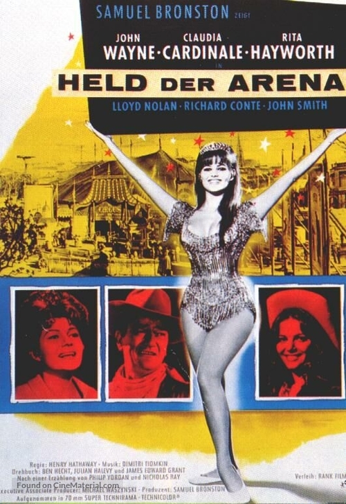 Circus World - German Movie Poster