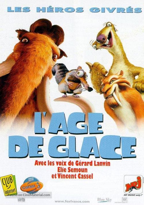 Ice Age - French Movie Poster