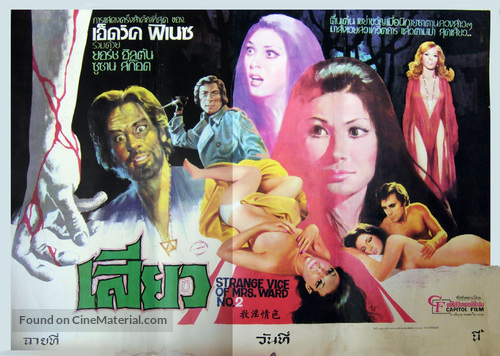 La strano vizio della Signora Wardh - Thai Movie Poster