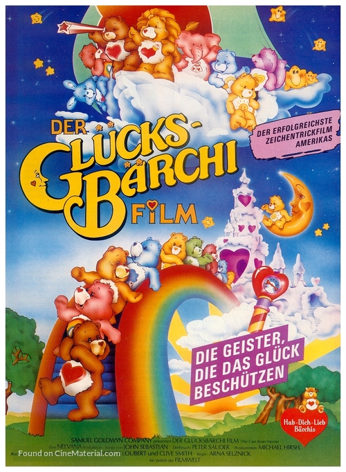The Care Bears Movie - German Movie Poster