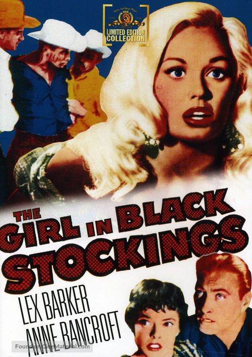 The Girl in Black Stockings - DVD movie cover
