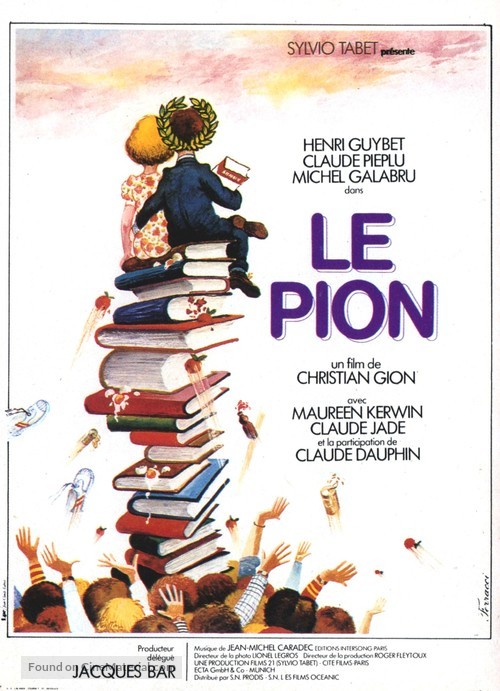 Le pion - French Movie Poster