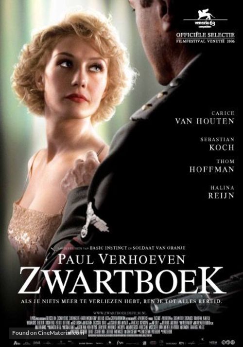 Zwartboek - Dutch Movie Poster
