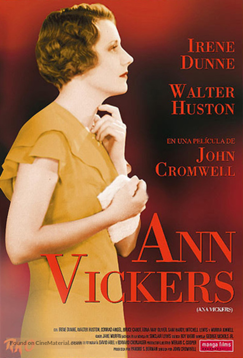 Ann Vickers - Spanish Movie Cover