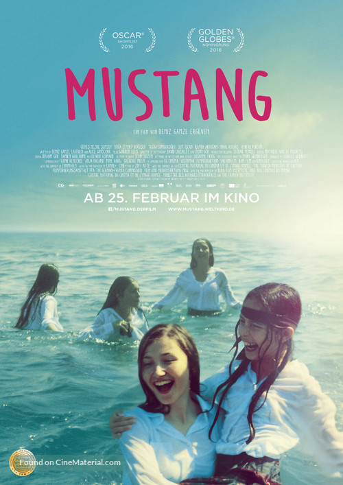 Mustang - German Movie Poster