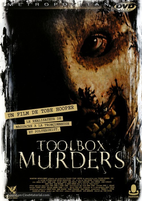 Toolbox Murders - French DVD movie cover