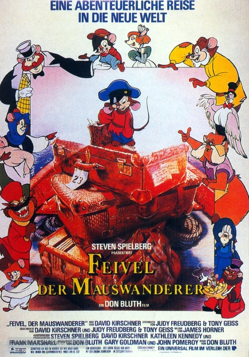 An American Tail - German Movie Poster