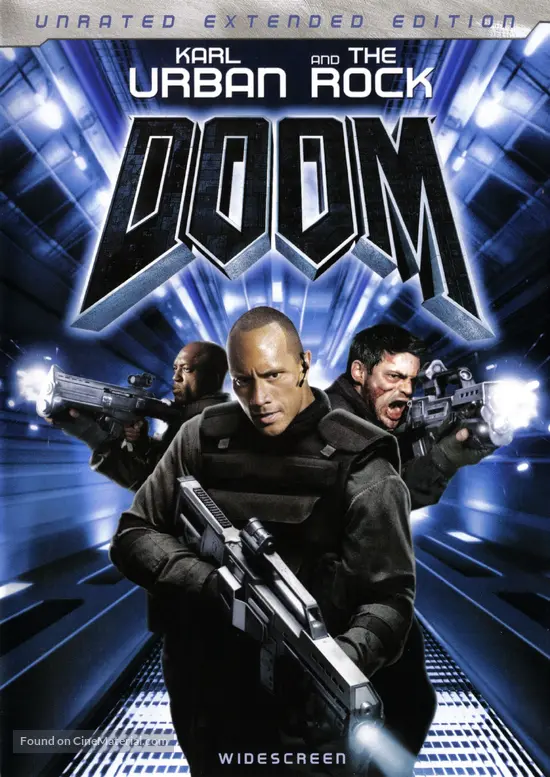 Doom 2005 Dvd Movie Cover